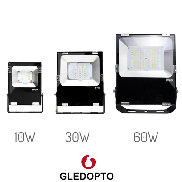 RGBCCT Floodlight Spotlight garden spotlight with 10 - 60 Watt ZigBee compatible